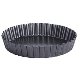 Molde para pastel redondo Bandeja para Hornear Redonda Antiadherente de Acero al Carbono con Base Removible, 9 Pulgadas, Ideal para Pizza, Pastel y Asar(9in)