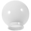 Generic Acrylic Lamp Post Globe:5.89" Globe Lamp Shade White Replacement