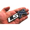 2Pcs LSX Side Rear Lid Boot Trunk 3D Emblem Badge
