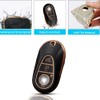 KULCSOK Key Fob Cover Compatible with Mercedes C Class S
