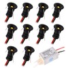 kpslucerna 10pcs 0.5W Small LED Downlight Mini Recessed Ceiling Spotlight