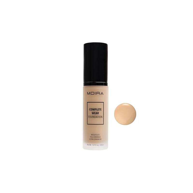 Bases de maquillaje Moira Complete Wear Foundations (CWF250)