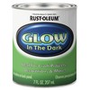 Rust-Oleum 214945 Glow in The Dark Brush On Paint, Half