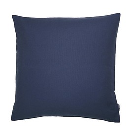 fabrizm 1367-nv-nv 23.6 x 23.6 inches (60 x 60 cm) Cushion Cover Made in Japan Ox Navy Blue