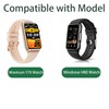 Compatible with Wontrum Smart Watch Bands, Lamshaw Classic Watch Bands