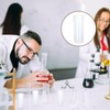 MZOYOURO 50Pcs 5 ml Plastic Sample Bottles, Small Vial Storage