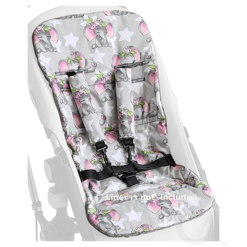 Harness Seat Belt Strap Covers Padded Universal New Reversible Set