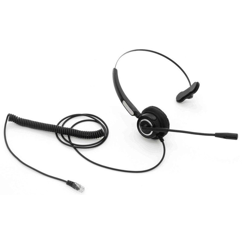 TriPro - Auriculares de teléfono RJ9 de 4 pines para
