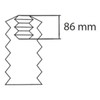 Front Shock Absorber Protection Kit 910260 KYB