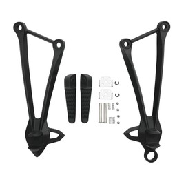 TCMT Rear Footrest Foot Pegs Bracket Fit For Kawasaki Ninja ZX6R 09-25 ZX10R 08-10 ZX636 2013-2025 Sand Black
