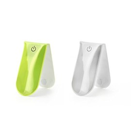 Kikkerland Reflective LED Clip Assortment One Size Multi-Coloured