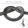 Extension Cord, Thin, 6.6 ft (2 m), Black, 1 Gang
