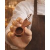 Walnut Coffee Scoop 9g Capacity Nature Wooden Measuring Spoon