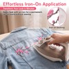 3PCS Cherry Blossom Iron on Patch Embroidered Floral Cherry Blossom