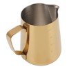 Milk Frothing Pitcher Dual Scale 304 Stainless Steel Milk Frother