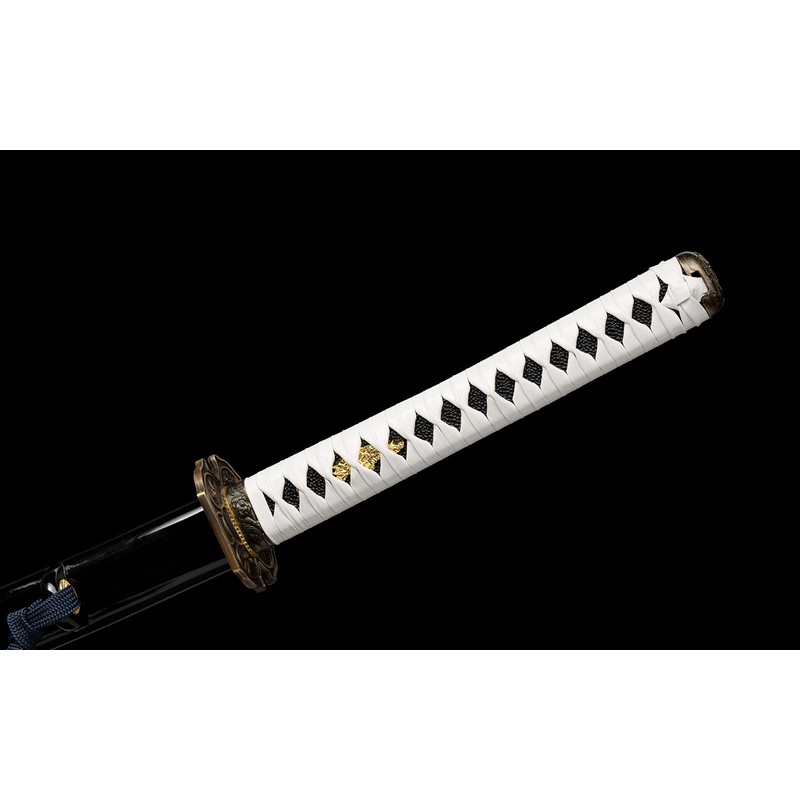 LSWYBJ Full Tang Katana Sword Sharp Real Samurai Swords Handmade