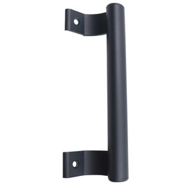 ZONADAH 200mm Aluminum Alloy Sliding Door Handle, Hole Center 165mm, for Balcony Glass Door Handle Bathroom Closet Door Handle Warehouse Door Garden Door Handle Modern Metal Handle (Grey)