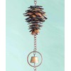 Ancient Graffiti Pine Cone Decorative Hanging Chain