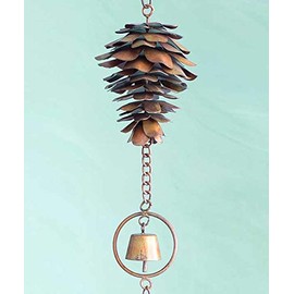 Ancient Graffiti Pine Cone Decorative Hanging Chain