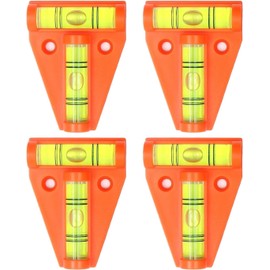 Flycppo Dart Spirit Levels 4 Pieces RV T Level Bubble Leveling Device,T-Type Bubble Spirit Levels Caravan Leveller Device,Spirit Leveling Tool for Measuring