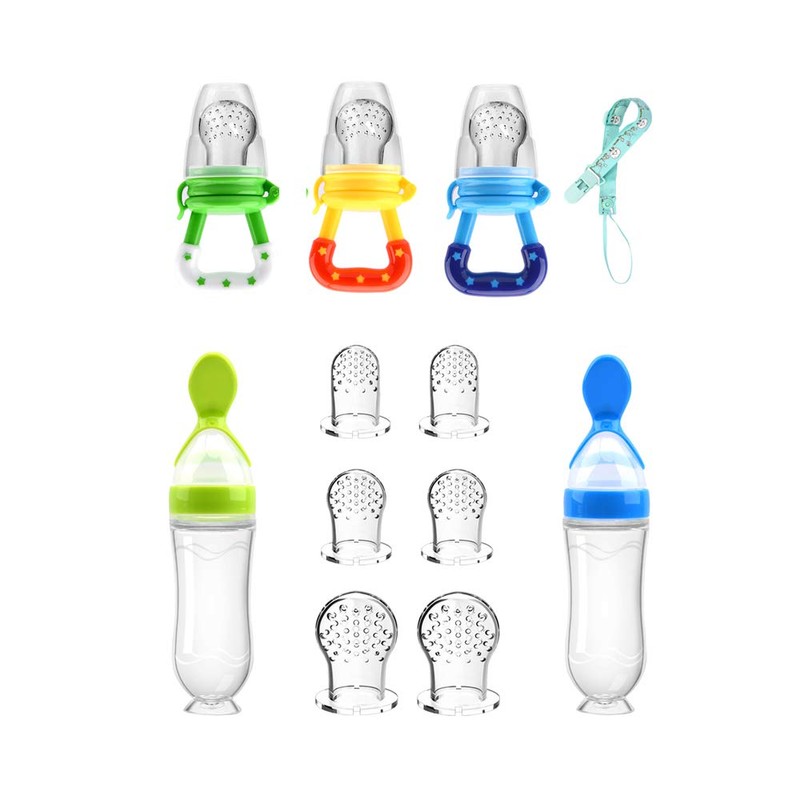 Food Feeder Baby Fruit Pacifier (3 Pcs) with 6 Different