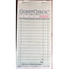 National Checking G6000 Guest Checks Book Waitress Pad CARBON COPY 15 Line 50 Page Booklet NEW