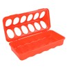 Flip Top Chick Feeder, Plastic Small Poultry Feeder with 12