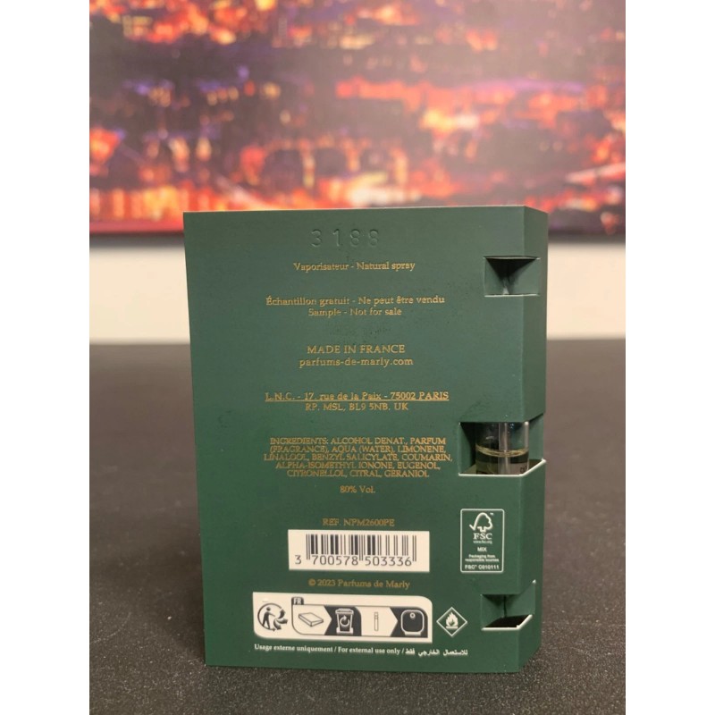 Parfums de Marly HALTANE PARFUMS DE MARLY FEMININE DISCOVERY SAMPLE