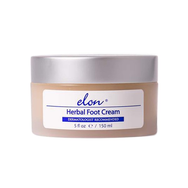 Elon Herbal Foot Cream (5 oz.) – Hydrating Foot Healing Cream w/ Vitamin E & Green Tea Extract – Stimulates Skin Renewal & Gives Instant Relief – Best Foot Cream For Dry Cracked Feet & Diabetic Feet