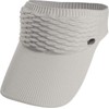 Harrys-Collection Women's Exclusive Visor in 4 Colours, White