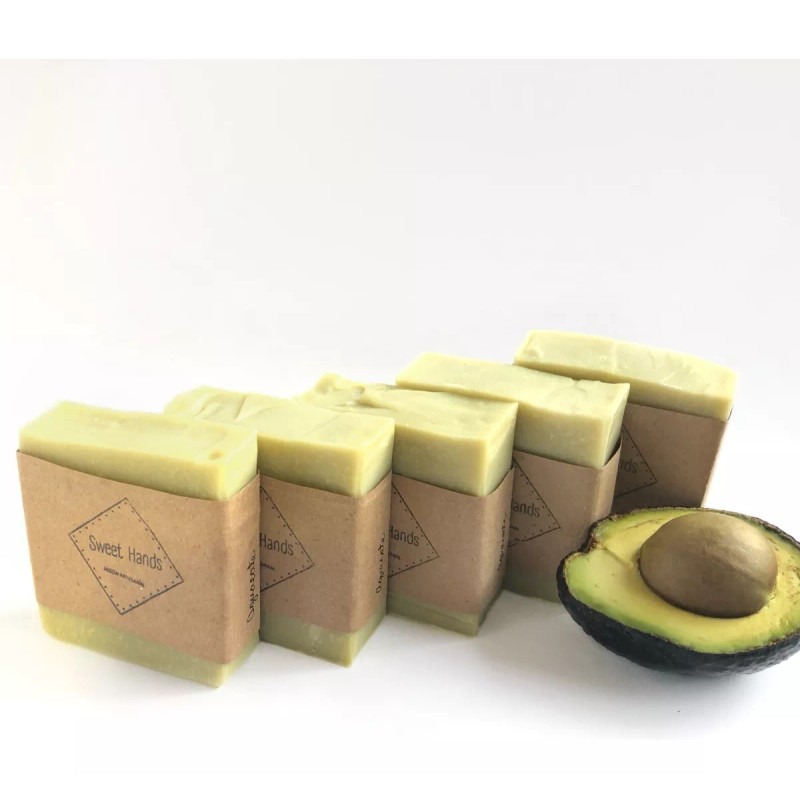 Sweet Hands Jabón Artesanal De Aguacate 4 Pz