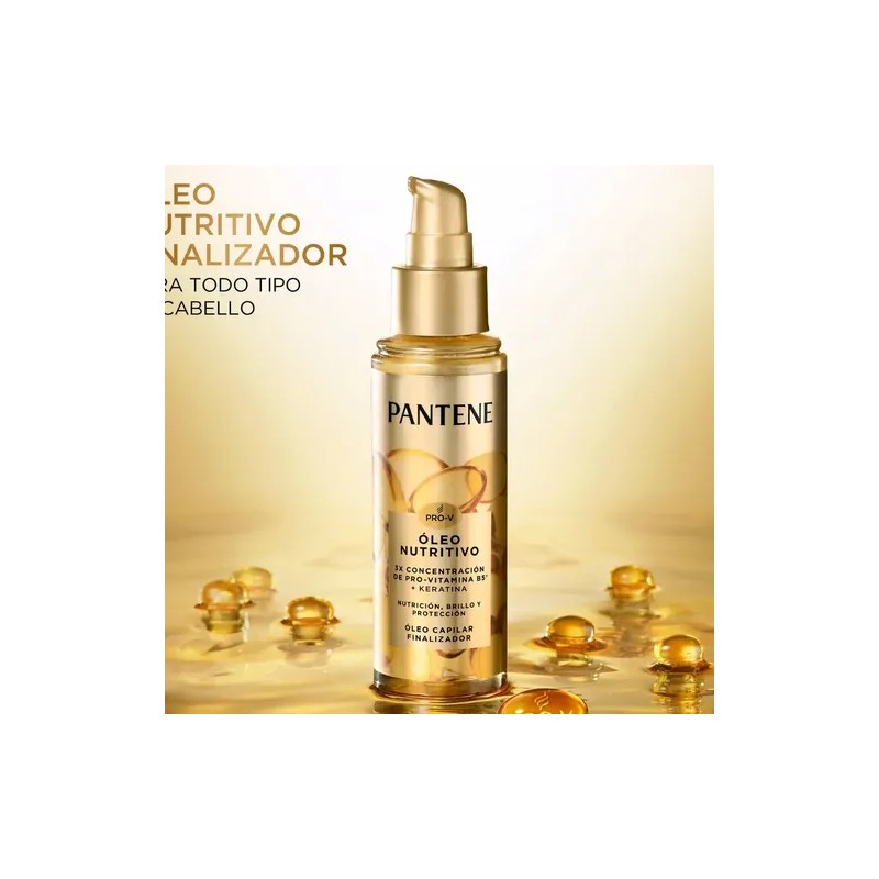 Aceite Cabello Pantene Nutre Protege Brillo