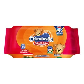 Toallitas Húmedas Chicolastic Classic 120 Piezas Suaves Resistencia