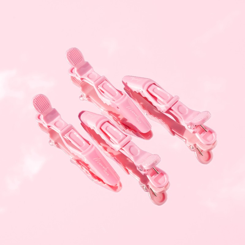Mermade Hair Grip Clips Pink