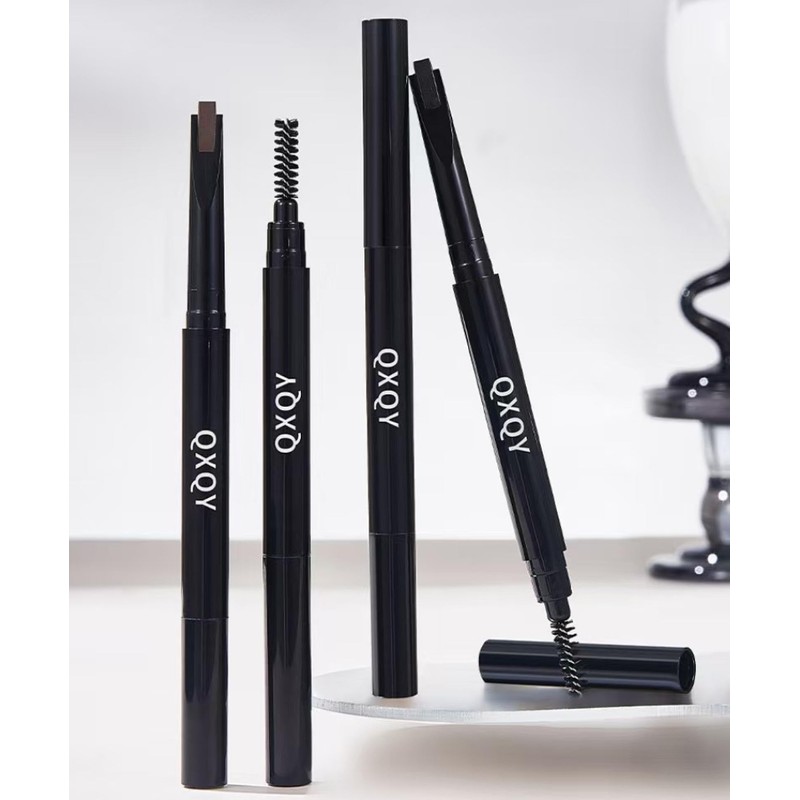 QXQY Eyebrow Pencil, 3D Naginata Shape, Natural Eyebrow, QXQY Multi-functional,