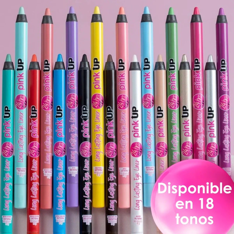 Pink Up Long Lasting Eye Liner Delineador De Larga Duración