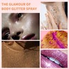 Suhunide Shimmer Setting Spray & Body Glitter Powder/Waterproof/Long-Lasting (Festival, Face,