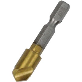 SK11 Hex Shank Mecha Miji Metal Drill Bit, Ultra-Short, 0.4 inches (10.0 mm)