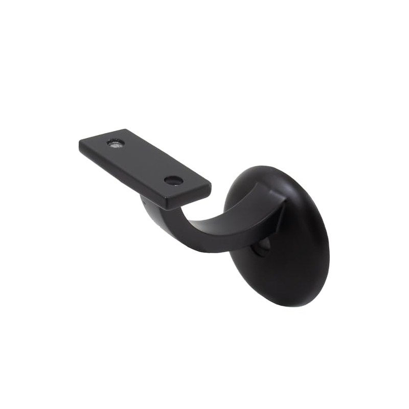 Stone Harbor Hardware Heavy-Duty Aluminum Handrail Bracket with 2-1/8" Round