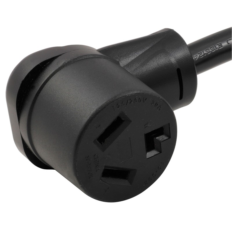 AC WORKS 30Amp Dryer Extension Cord (10FT 3-Prong Dryer)