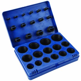 DollaTek 382PCS Assorted NBR O-Ring Set 30 Sizes Nitrile Rubber O-Rings - Blue, for Professional Plumbing, Air, Gas, Automotive, Plumber, Repairs