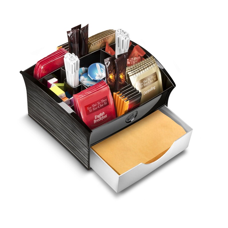 CEP Deluxe Tea Coffee Distributor Tray, Black