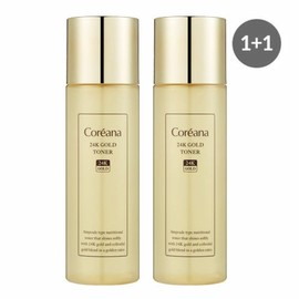 코리아나 [Half Club] 24K Gold Toner 1+1 / [하프클럽]24K 골드 토너 1+1