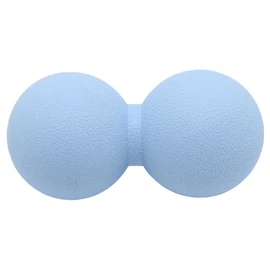 Hard Peanut Massage Ball, Double Lacrosse Massage Ball. Deep Tissue Massage Roller Mobility Ball for Physical Therapy Myofascial Release Muscle Relaxer Acupoint Massage (Blue)