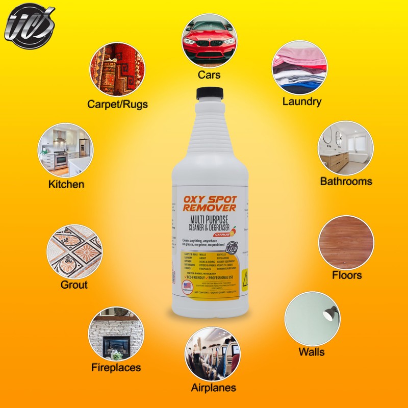 UCS Oxy Spot Remover - All-Purpose Cleaner & Degreaser Spray,