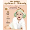 Lilian&Gema 2-in-1 Baby Ear Muffs Noise Protection, Adjustable Baby Headphones