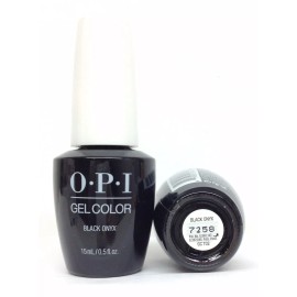 OPI Gelcolor - BLACK ONYX ** GC T02 opi .5oz ** New Packaging