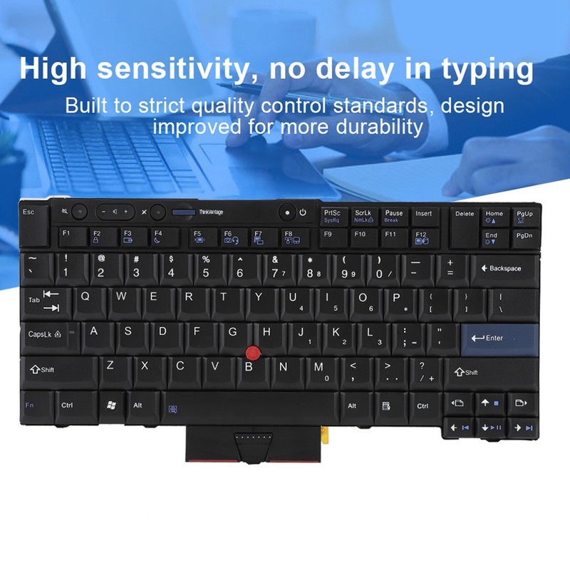 For Lenovo IBM T410/T410S/T400S/T520/T420/X220/T510/W510 Laptop Replace Keyboard