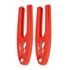 Set of 2 Red 6.5" Nutcrackers - Perfect for Seafood