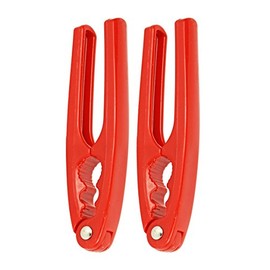Set of 2 Red 6.5" Nutcrackers - Perfect for Seafood